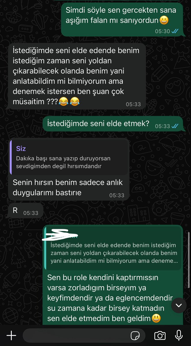 Oğlanla işleri pişirdik.