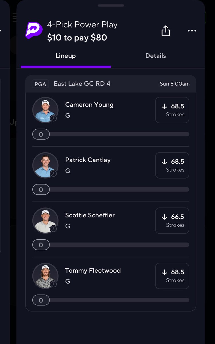 ThePropReports's tweet photo. Another day and some more locks for round 4 tomorrow morning⛳️💸🤑 #PrizePicks #PGATour #PGA #Golf 

❤️ If you are tailing these picks💸 https://t.co/rvC18MSFC1