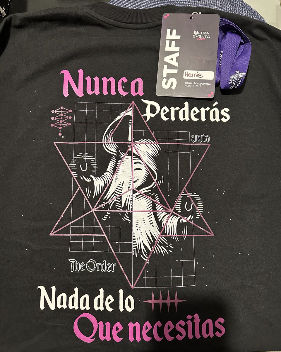 Finalizado el #UltraEvento2025 de <a href="/UltravioletaDAO/">Ultravioleta DAO 🔺</a> , agradecimientos totales , un evento increible!!!!…..Nunca perderás nada de lo que necesitas 🫡
<a href="/herniep22/">Hernie</a>