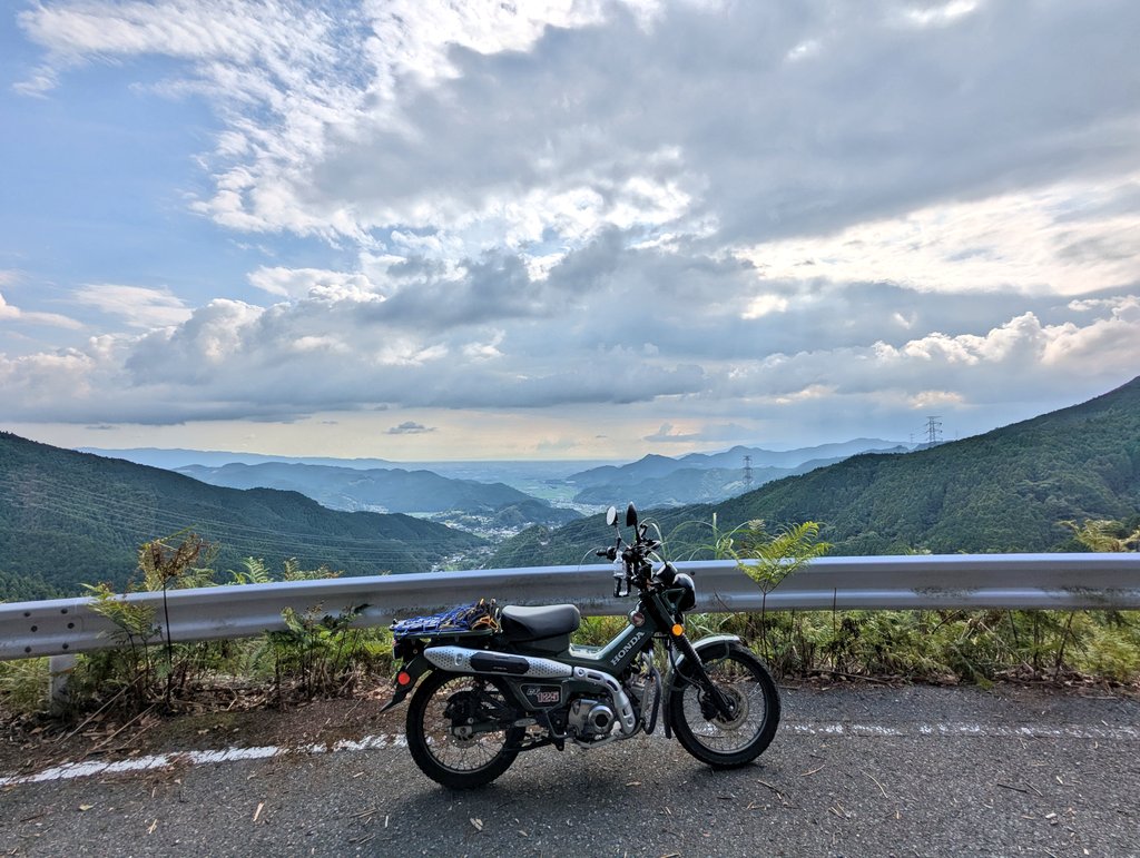 shishilemo's tweet photo. 16000km到達
夕立の合間を縫うように秋月方面へ https://t.co/30MA3TgXTK