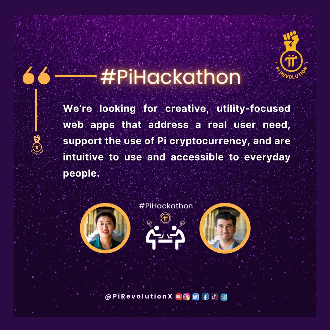 PiRevolutionX's tweet image. Are you the one with the winning idea? 

Join #PiHackathon now! #PiNetwork