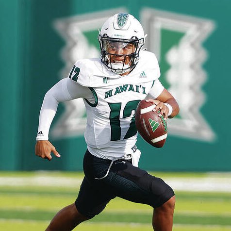Hawai’i QB Micah Alejado vs Stanford:

• 27/39 (69%)
• 210 Pass Yards
• 36 Rush Yards
• 2 Touchdowns
• 0 Interceptions

Led Hawai’i to a major win while limping the entire 2nd Half, DAWG. 🏝️