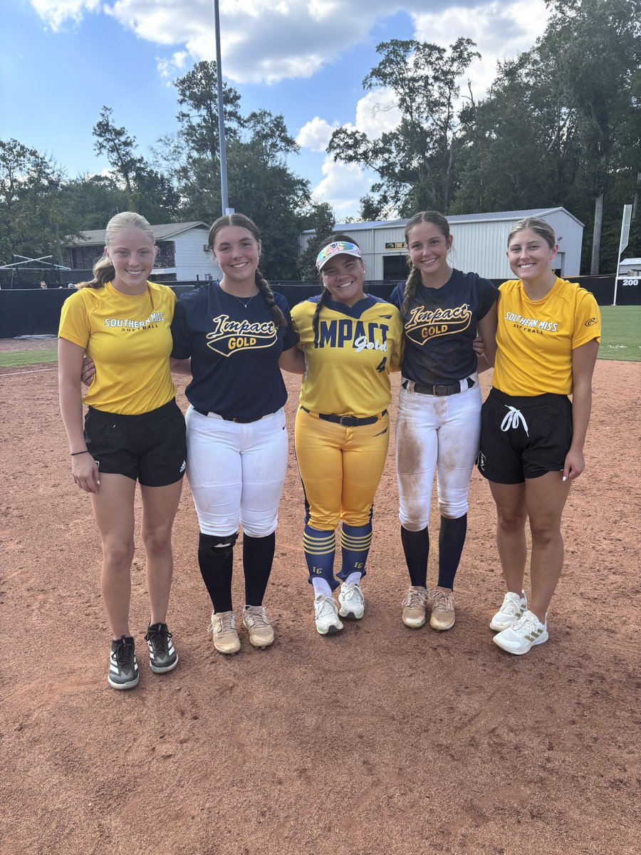 Anna Claire Cox (AC) (@annaclaire2009) on Twitter photo Day well spent at <a href="/SouthernMissSB/">Southern Miss Softball</a> camp!!! Learned many great things from this awesome coaching staff!! Hope to be back in Hattiesburg soon!! <a href="/NandoSoftball/">Hernando Softball</a> <a href="/IGNational2025/">Impact Gold National-Cassatta(18U)</a> <a href="/NataliePooleUSM/">Natalie Poole</a> <a href="/ElzeyMatt/">The Coach</a> Day well spent at <a href="/SouthernMissSB/">Southern Miss Softball</a> camp!!! Learned many great things from this awesome coaching staff!! Hope to be back in Hattiesburg soon!! <a href="/NandoSoftball/">Hernando Softball</a> <a href="/IGNational2025/">Impact Gold National-Cassatta(18U)</a> <a href="/NataliePooleUSM/">Natalie Poole</a> <a href="/ElzeyMatt/">The Coach</a>