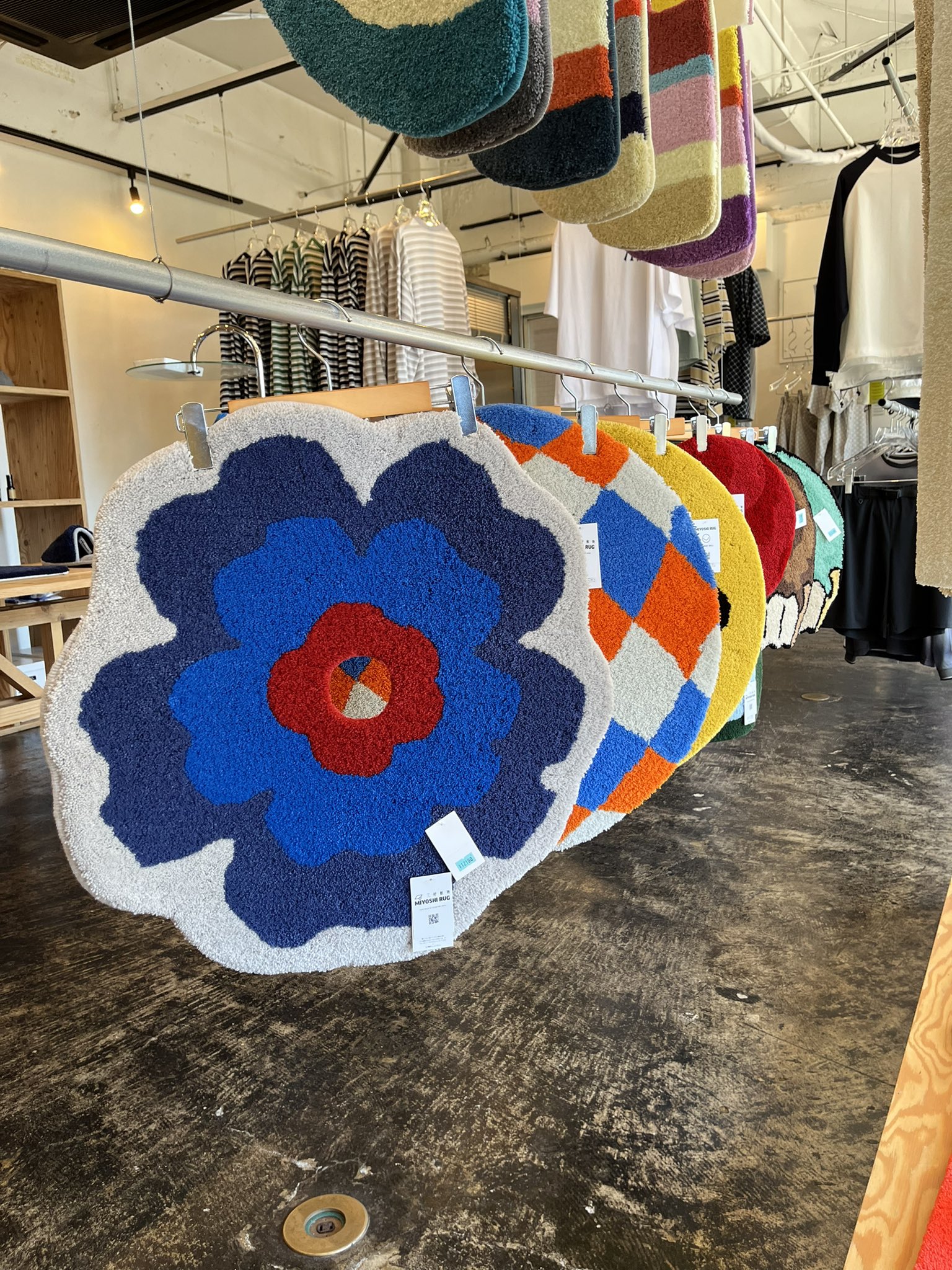 MIYOSHI RUG　FRINGERUG MIYOSHI RUG FRINGERUG STUDIO SEVEN x MIYOSHI RUG Entrance