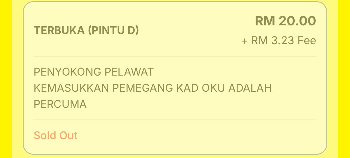 Tiket untuk fans Selangor dah habis, ini bermakna akan ada 3 ribu fans SFC akan turun ke Paroi petang/malam ini.

Satu pergerakkan manusia yang besar.