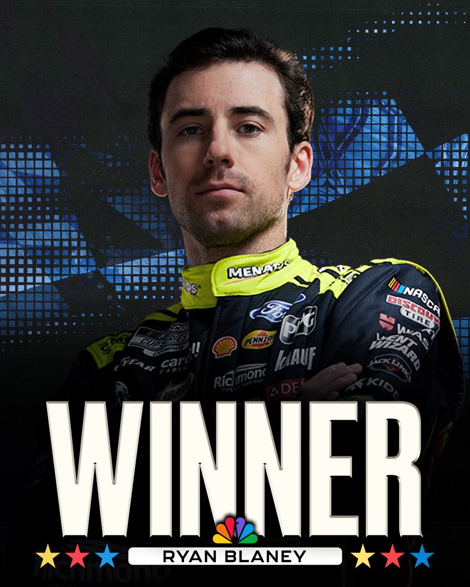 REPOST to congratulate Ryan Blaney on his win at Daytona! 🏁