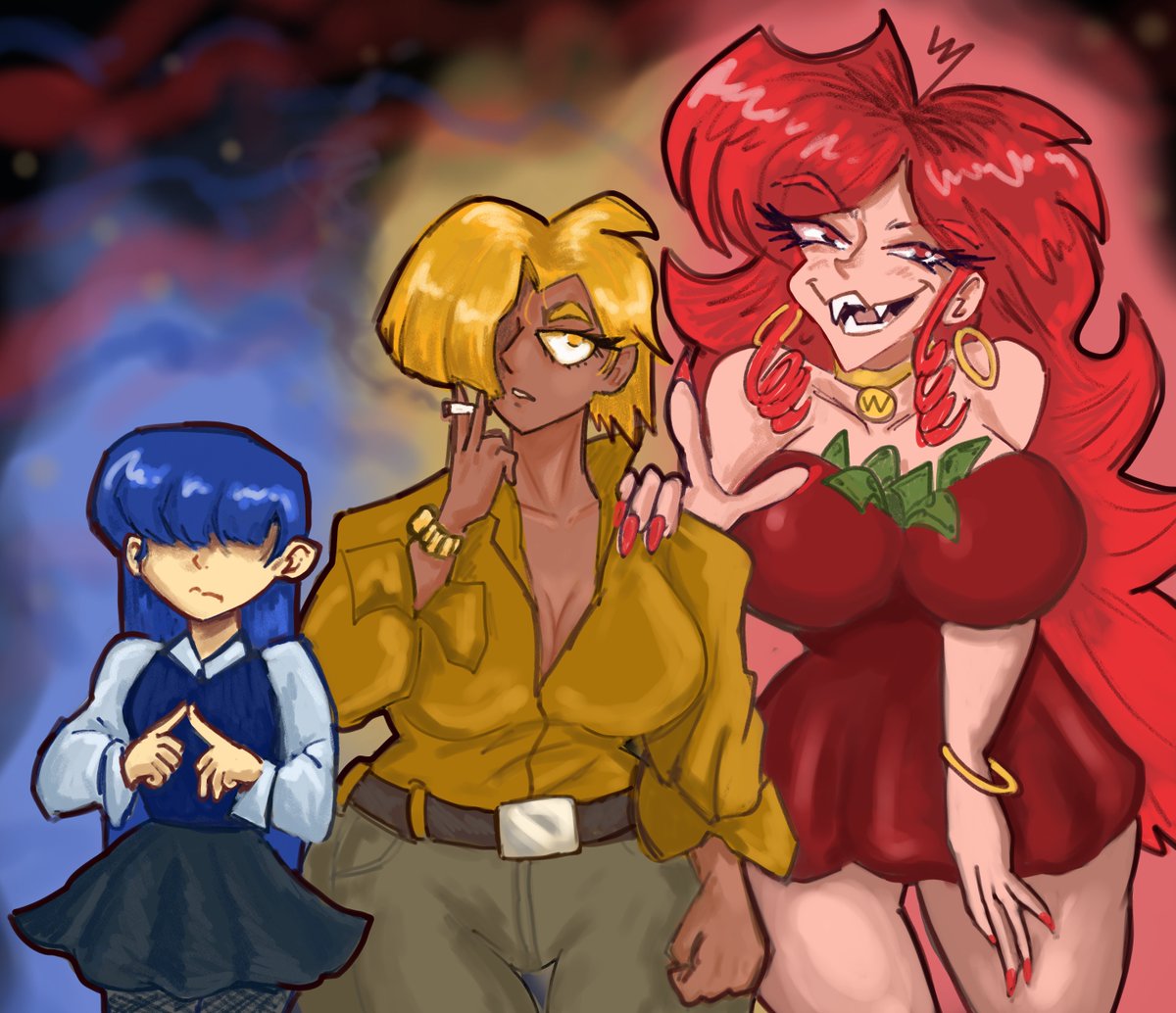 Ciega pequeña, Ciega grande y El diente de Balatro
#balatro #balatrofanart