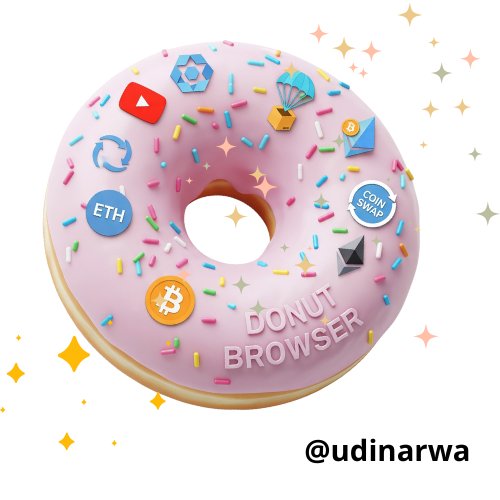 I tried to analyze the philosophical origins of the donut browser.

1. The Endless Circle
The circular shape of a donut, with no beginning or end, represents how technology doesn't move in a straight line, but rather in an endless cycle. Each turn of the cycle brings new