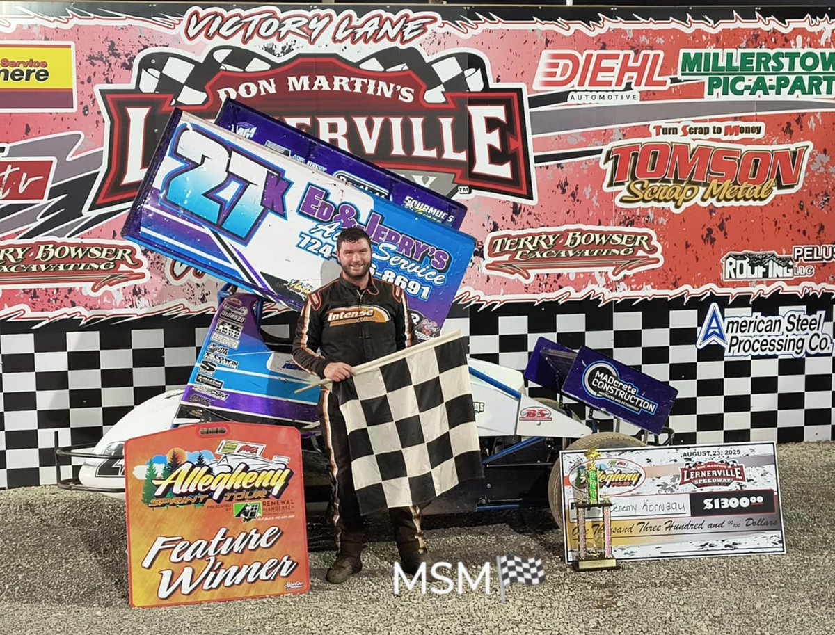 Jeremy Kornbau picks up the 305 win <a href="/Lernerville/">Lernerville Speedway</a> Speedway!