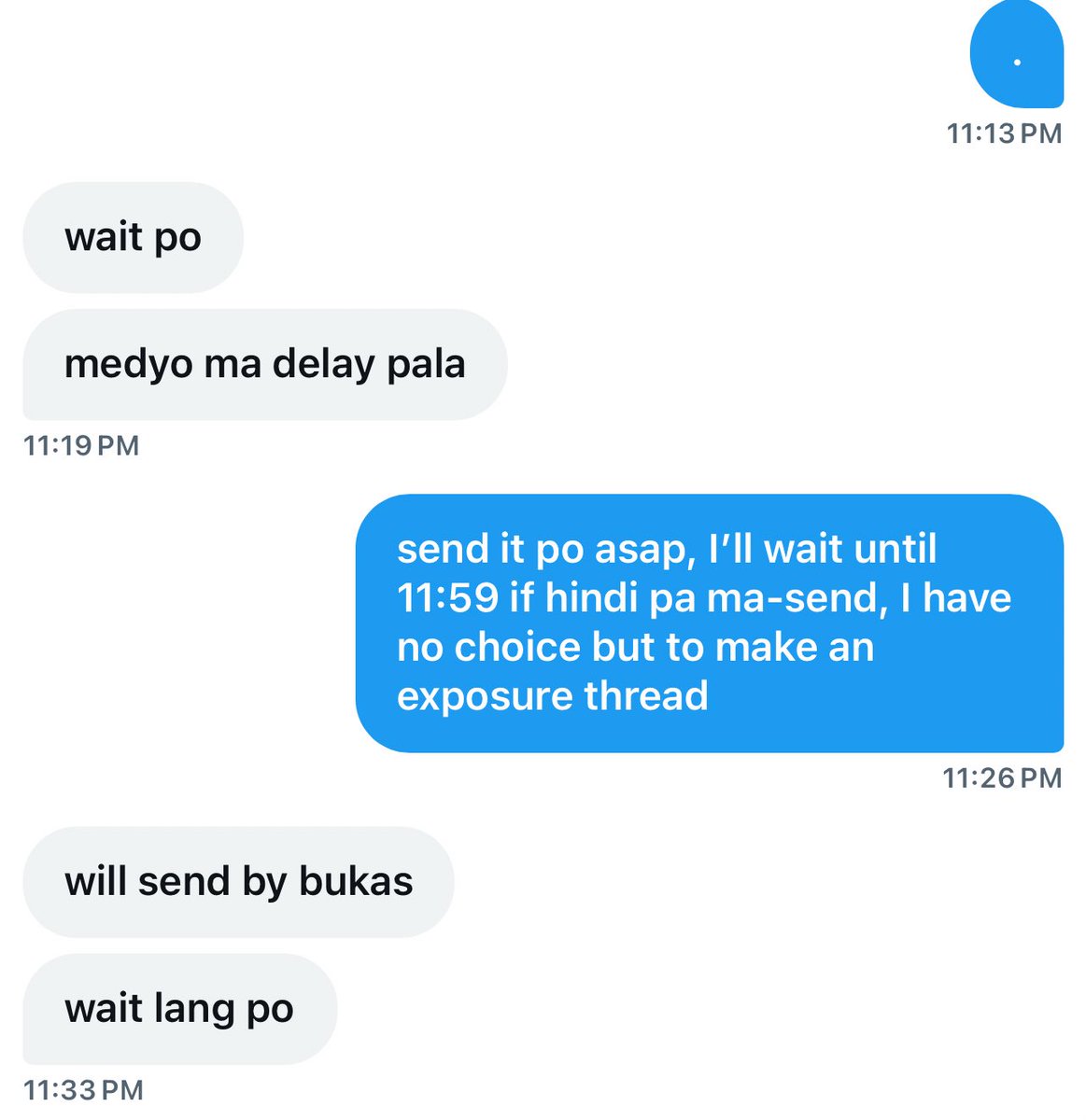 POSTING FOR AWARENESS ❗️

This is to raise awareness regarding this user @shimeure (new username) who still hasn't settled her balance. I did her tasks (2 pa) kahit sobrang rush. I asked for the payment, and she kept making excuses.

lf commissioner (sorry for the tag)