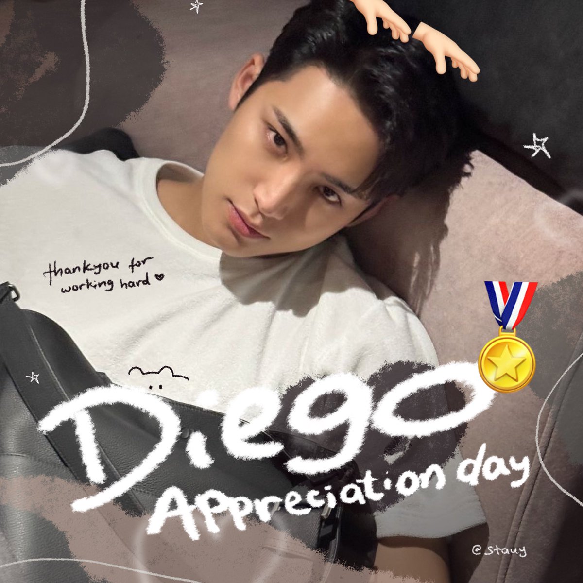help repost? thank you! #zonauang

today is Diego’s (<a href="/sampriory/">Diego.</a>) appreciation day! 🫳🏻 please let him know he’s been doing amazing 🥇#WelcomeHomeDiego ada 4 free layout! 💙