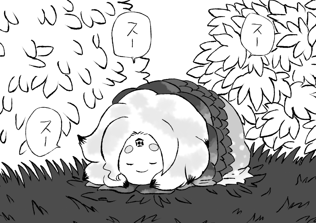 ばあさまスヤスヤで草。 