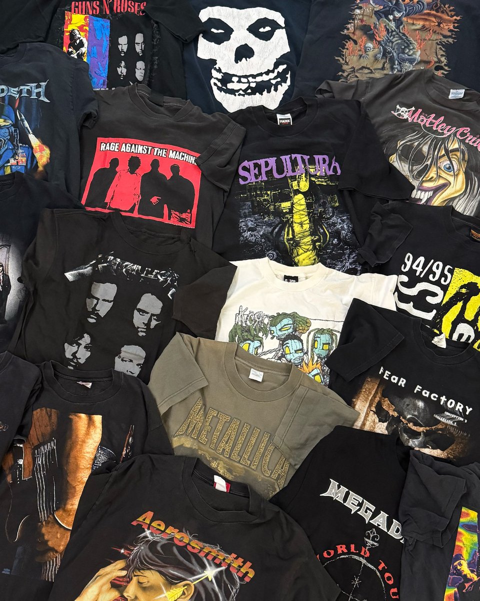 After hunting through crates and dusty archives, the time has finally come. We have travelled back to the golden age of music to bring you our first vintage drop. The journey starts now at vintage.gig-merch.com🤘

What vintage band tees are you hoping to see? Tell us!