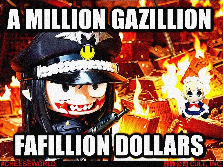 $CULT is tokenized belief.
 
one day soon, the cheapest <a href="/remiliacorp333/">Remilia Corporation</a> assets will be worth more than you ever dreamed.