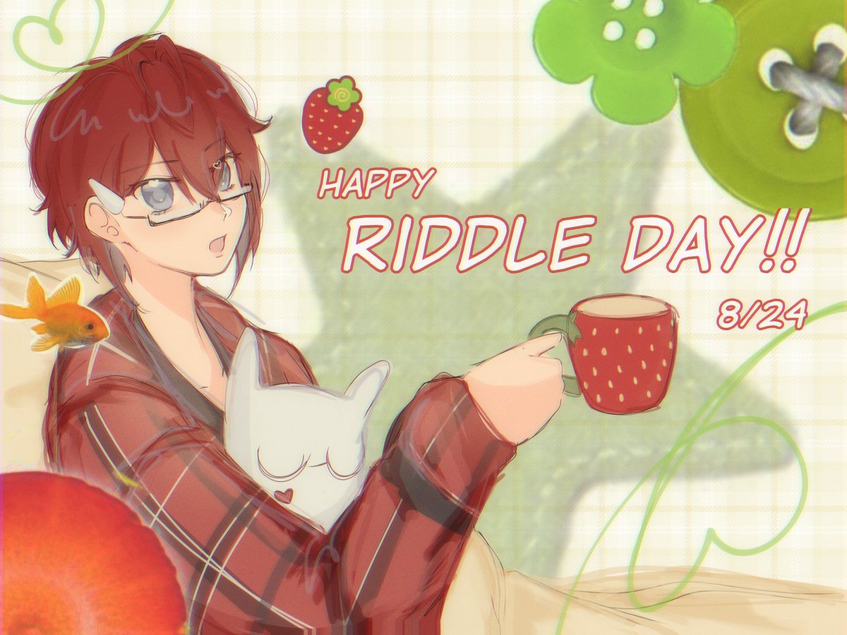 chiy0ii's tweet photo. Happy birthday Riddle!!!

#twst #riddlerosehearts https://t.co/RGzDqlFNLl
