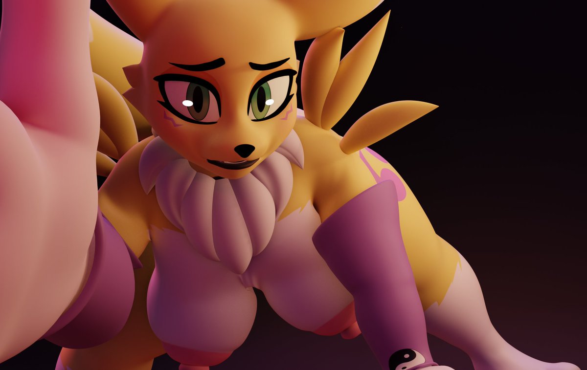 She can't hit the pose to save her life
#renamon #digimon #3dart