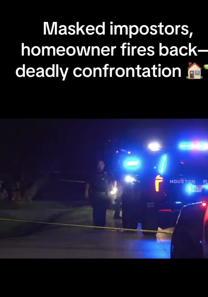goRubenRuben's tweet photo. @Elsievotesblue ORALÈ RESISTER ELSIE 
TWO IMPOSTER ICE 
SKI MASKS BULLET PROOF VEST SHOT DEAD HOUSTON TEXAS LAST NIGHT IN A
HOME INVASION! WOMAN SHOT BACK IN SELF DEFENSE 
#Houston #ICEImposters #FakeICE #Texas #USDemocracy https://t.co/mYD7ogtQLy