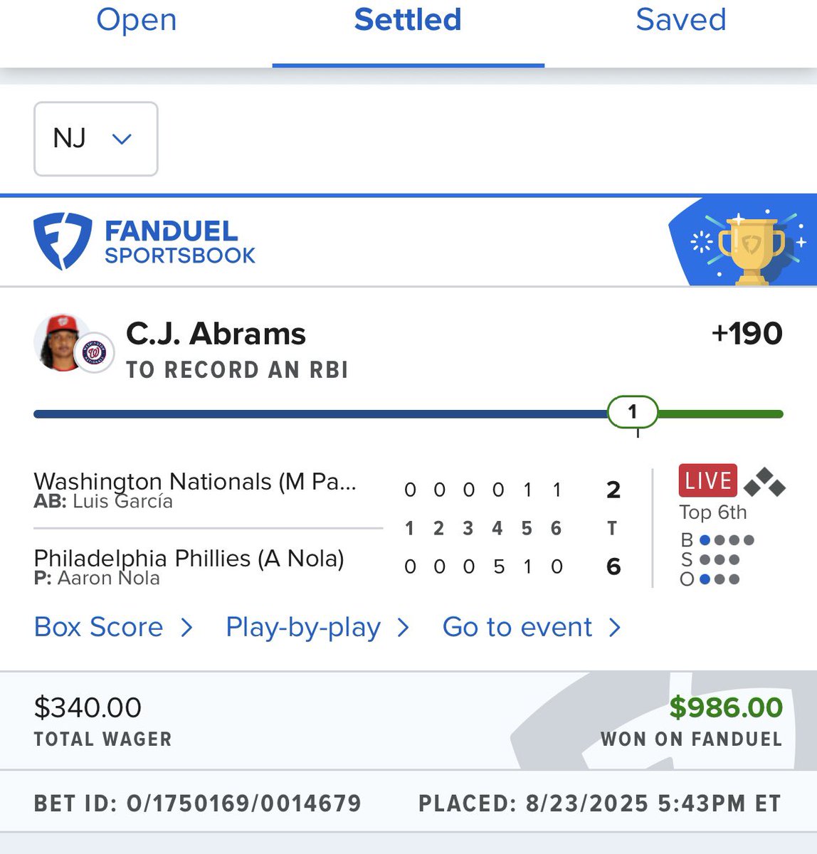 alterbridge_dfs's tweet photo. Good day of #MLB! https://t.co/1b6gvavOr2