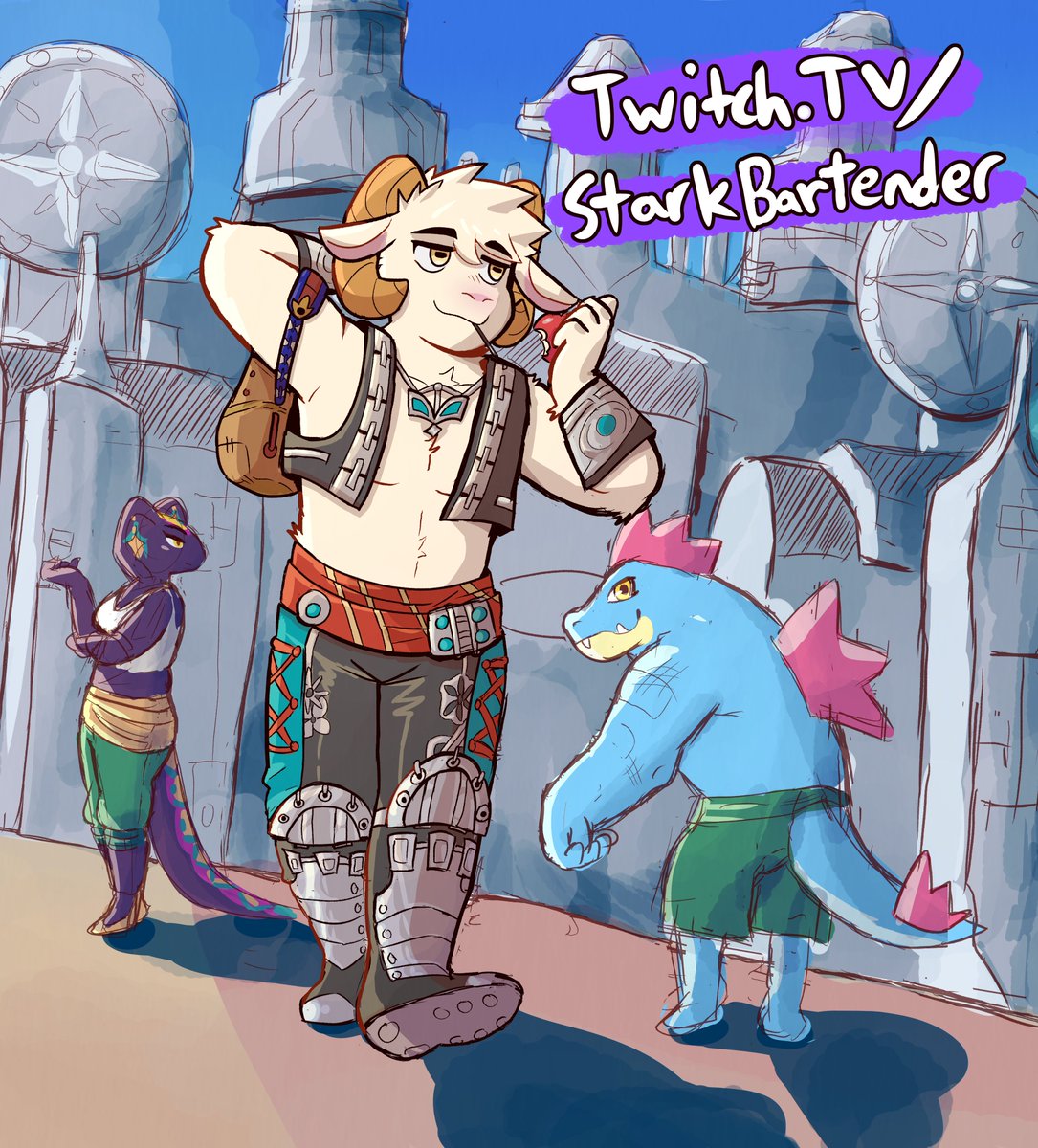 WE ARE BACK ONLINE!!!! Come on down and say hi to your favorite ram bartender and the gang ^^

link in bio and replys!