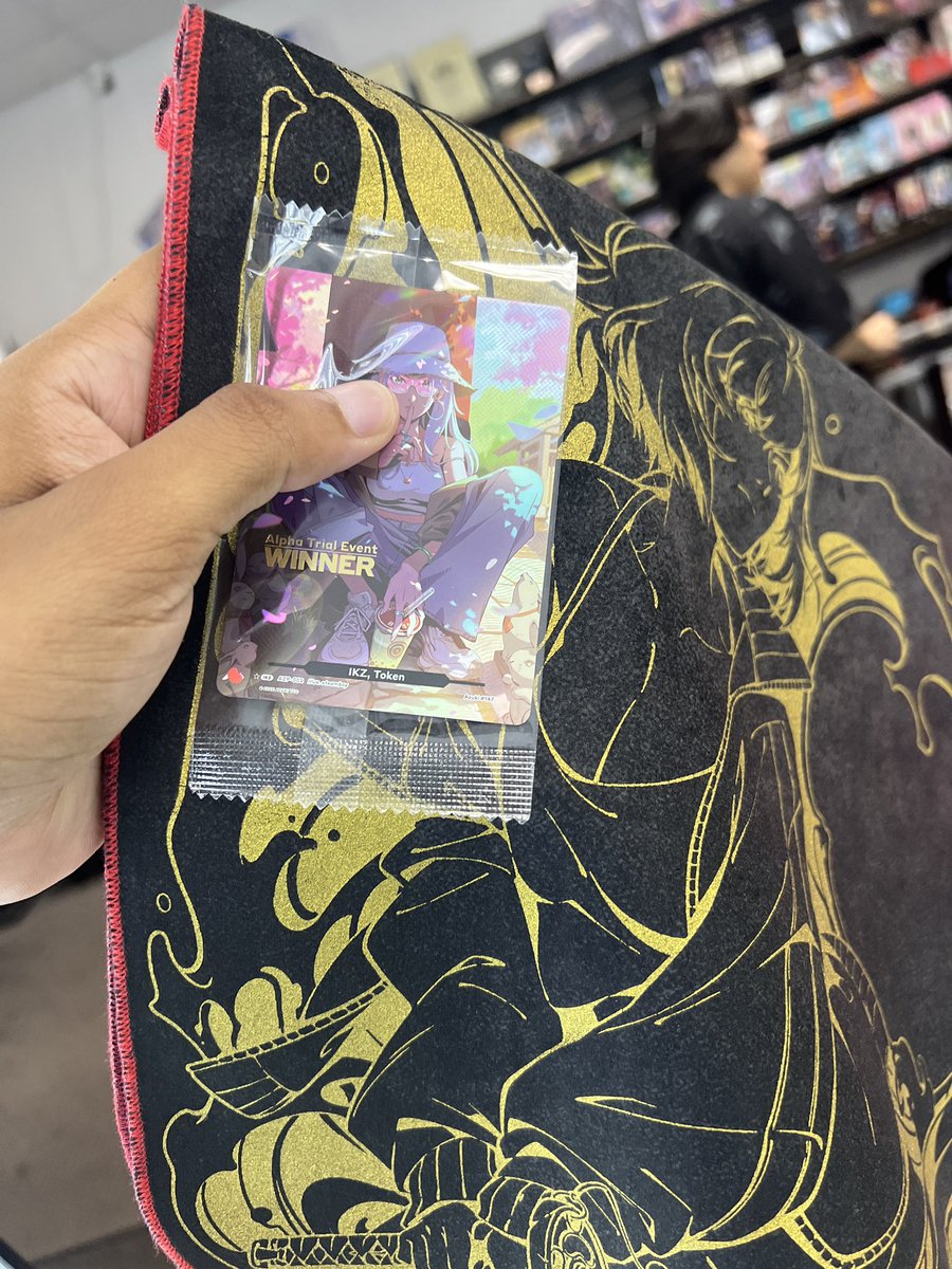 ジャスティンJansuko (@jansuko999) on Twitter photo Competed at <a href="/AzukiTCG/">Official Azuki TCG</a> <a href="/JCM1117/">Jonathan Chao</a> Azuki St tournament !!
Deck used: Shao
Got 2nd place 🥳
r1 : Mirror 🟢
r2 : Raizen 🟢
r3 : Mirror 🟢 Tora
r4 : Raizen 🟢 @BahkutheOtaku
r5 : Mirror ❌ <a href="/dylhutcg/">Dylan Chu</a> (mopped my ass) Competed at <a href="/AzukiTCG/">Official Azuki TCG</a> <a href="/JCM1117/">Jonathan Chao</a> Azuki St tournament !!
Deck used: Shao
Got 2nd place 🥳
r1 : Mirror 🟢
r2 : Raizen 🟢
r3 : Mirror 🟢 Tora
r4 : Raizen 🟢 @BahkutheOtaku
r5 : Mirror ❌ <a href="/dylhutcg/">Dylan Chu</a> (mopped my ass)