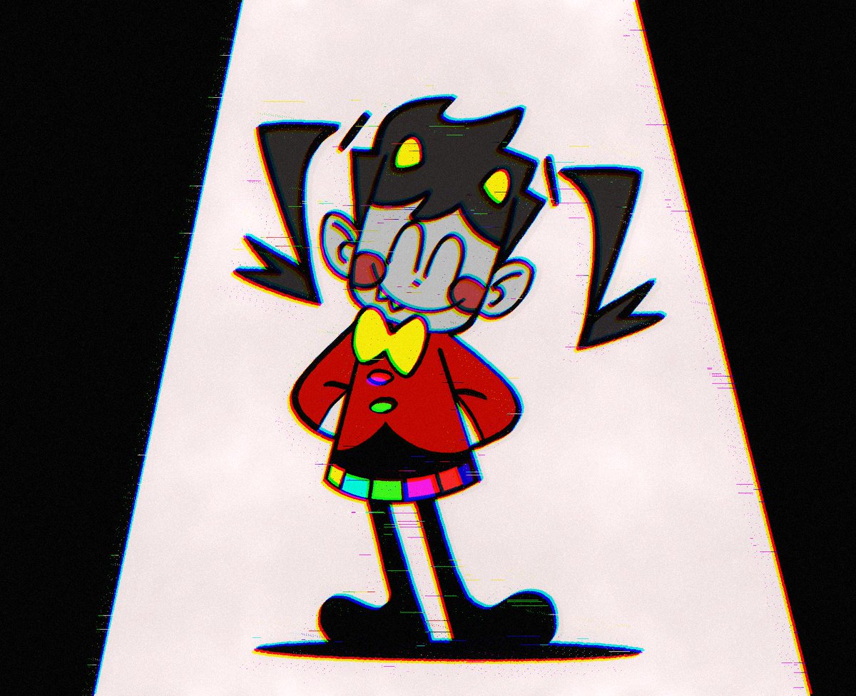 OnlyKarkat's tweet photo. ‘My Ego wired in the CRT’

Finally some art, I know. A bit cursed this one.
#Homestuck #karkat #HatsuneMiku https://t.co/ujclGf1m1a