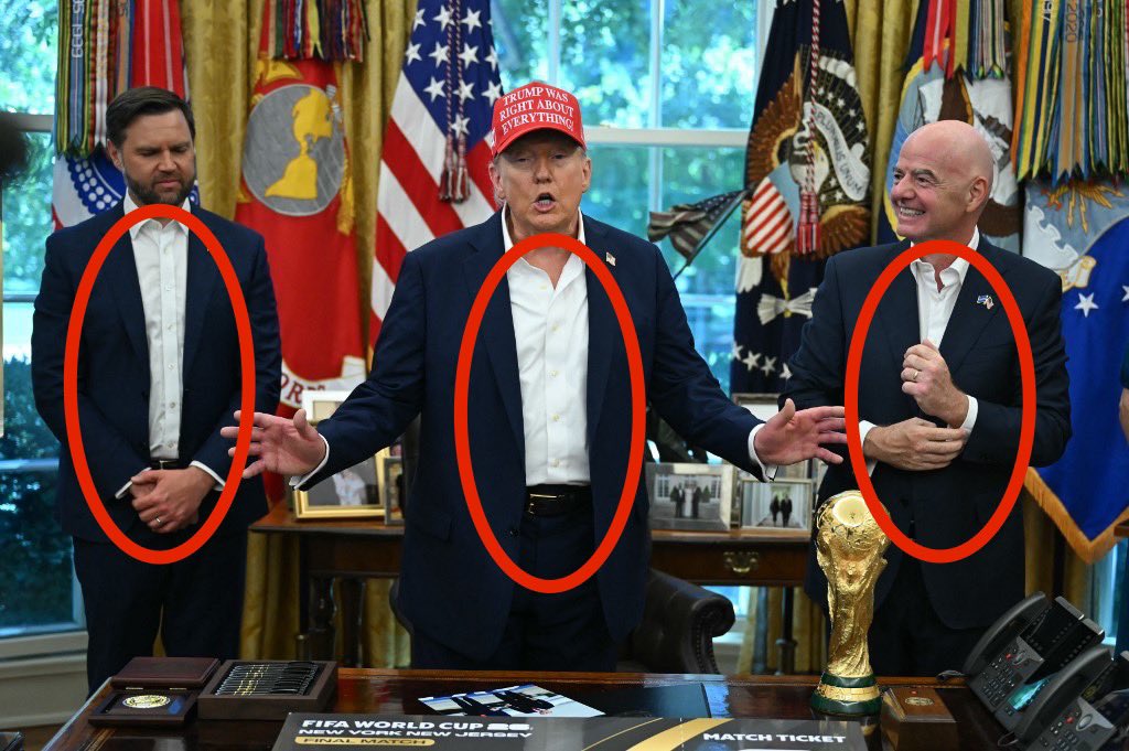 Why didn’t they wear ties?