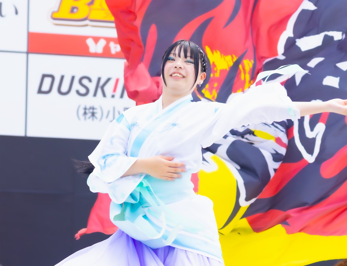 KacchanPic's tweet image. 2025-08-17 おの恋おどり 市民広場ステージ

京都文教大学 風竜舞伝
『紡導』-むすび- 八岐大蛇伝説 

#風竜舞伝
#おの恋 #おの恋おどり
