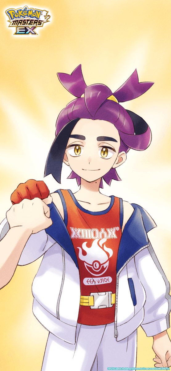 pokejungle's tweet photo. The four Kieran mobile wallpapers from Pokémon Masters EX https://t.co/kTPejpyrOi