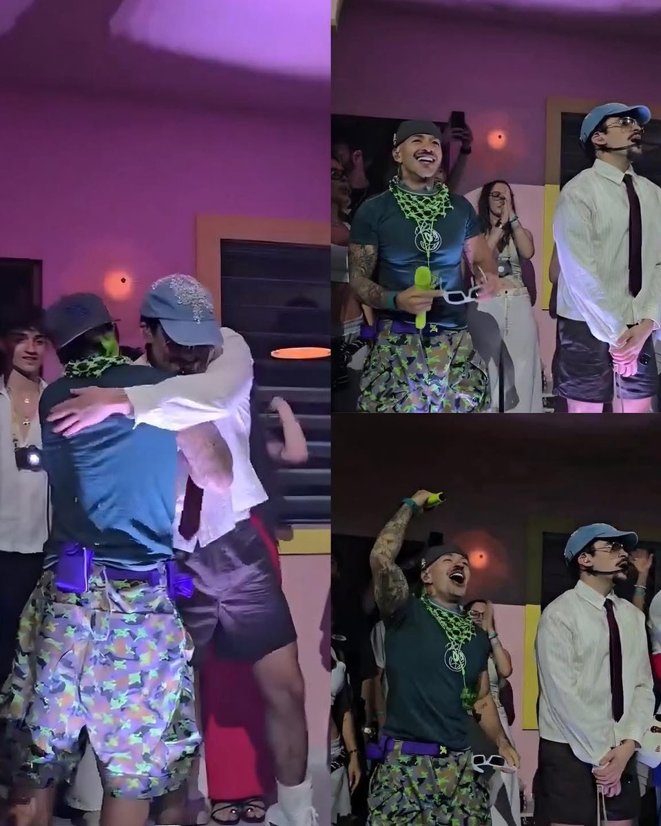 Feid fue esta noche el invitado sorpresa en la ReSIDEnciA de Bad Bunny en Puerto Rico.