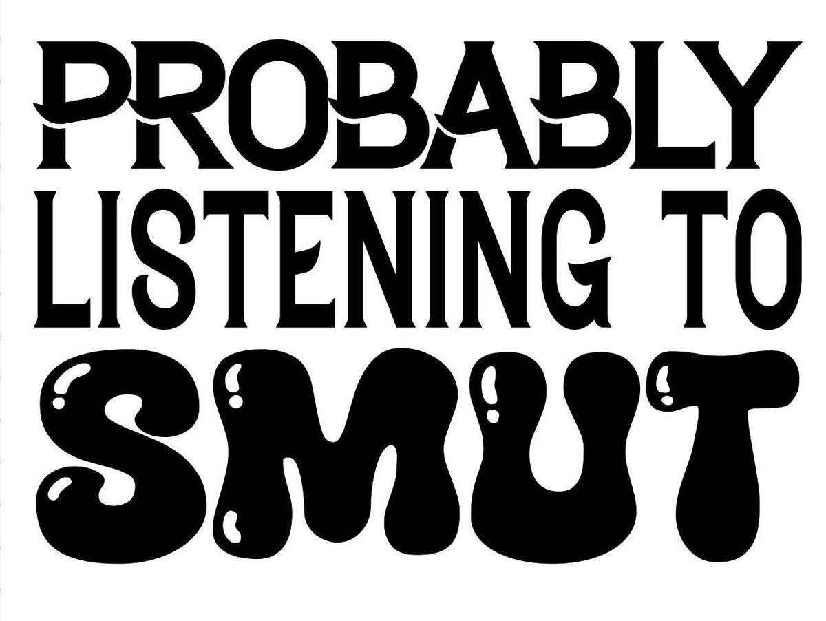 Probably listening to smut... hopefully it's <a href="/dirtybitpodcast/">DirtyBitpodcast</a> <a href="/DirtyBitPod/">DirtyBit Podcast</a>