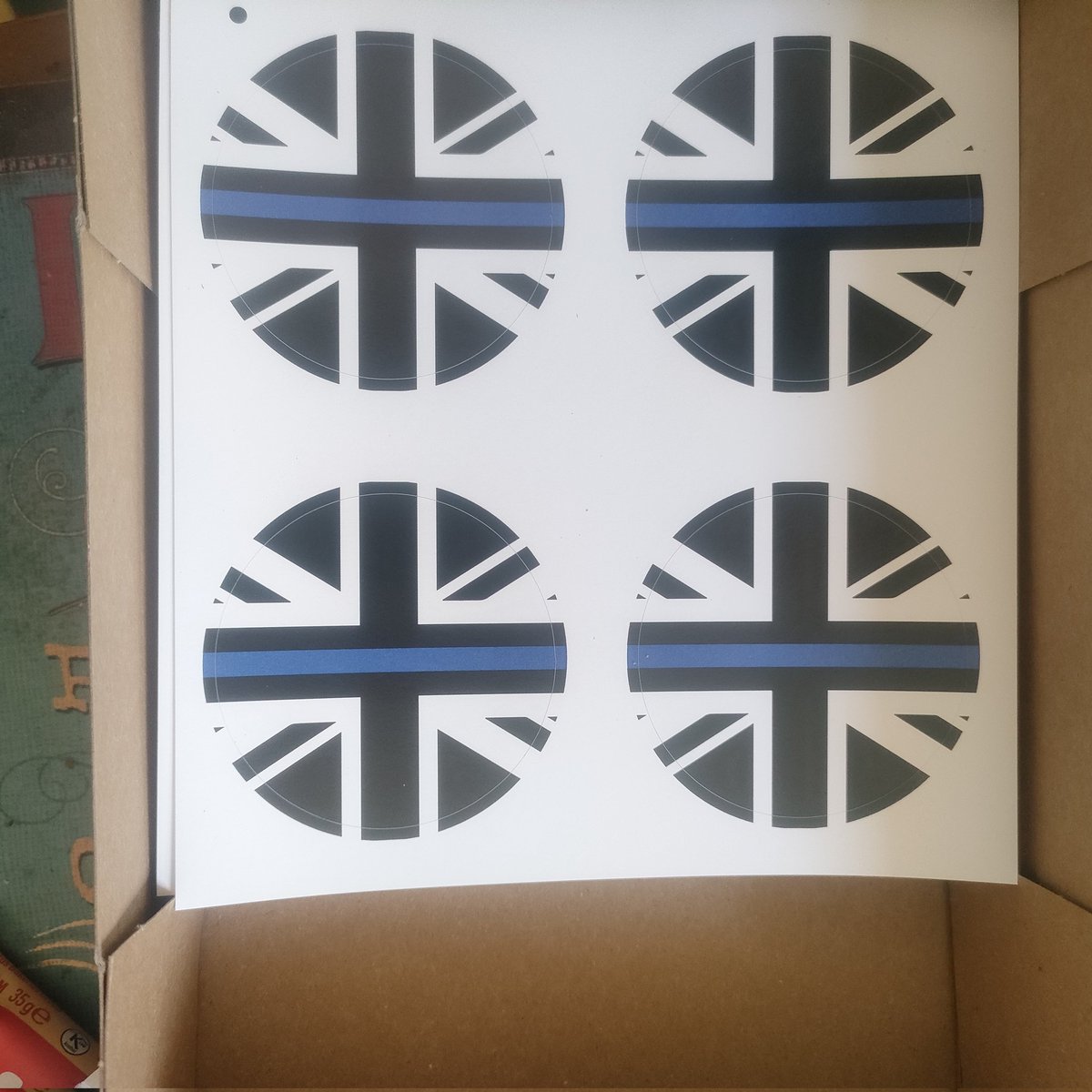 Those at the NHC who wish to claim their free TBL sticker(s)  I can be found wearing that hideous orange &amp; white hooped rugby shirt. If the Commish comes out to visit these must NOT be stuck on his car.