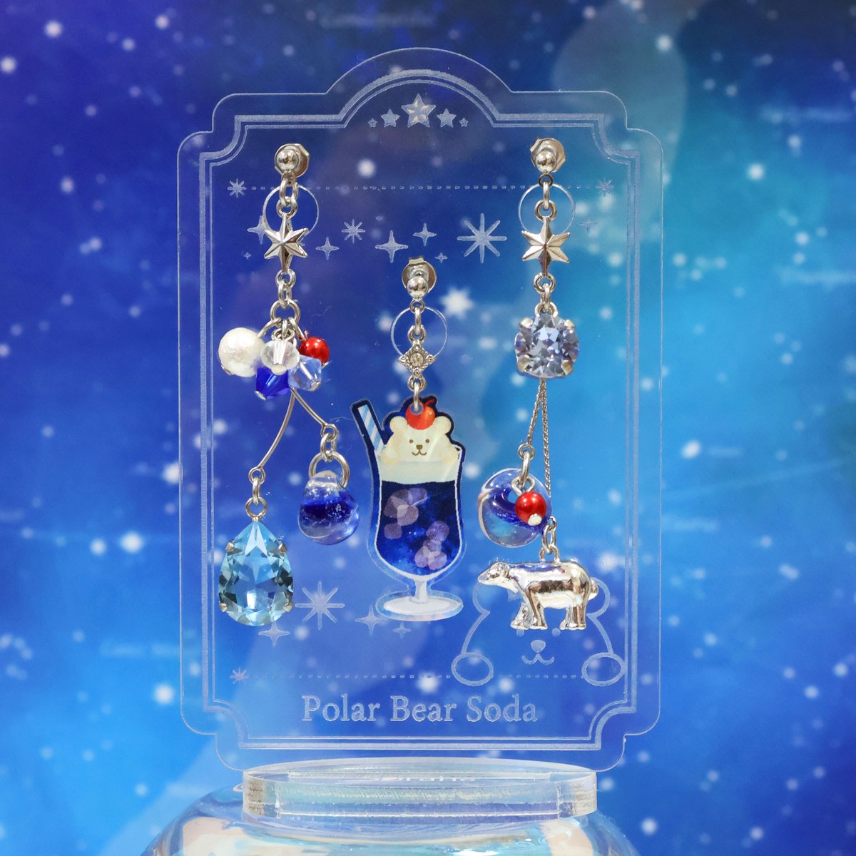しろくまソーダも完成しました✨