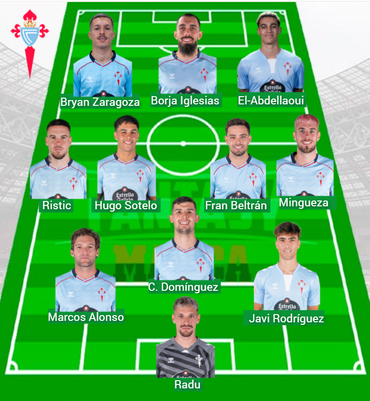 FantasyMarca's tweet photo. 📢 Así puntuará el partido adelantado del miércoles (jornada 6) @RCCelta - @RealBetis (21 h.) 👉https://t.co/oZAOZ7CM53 #MovistarFantasyMARCA 🧐⚽️ https://t.co/1JNVdm0SZh