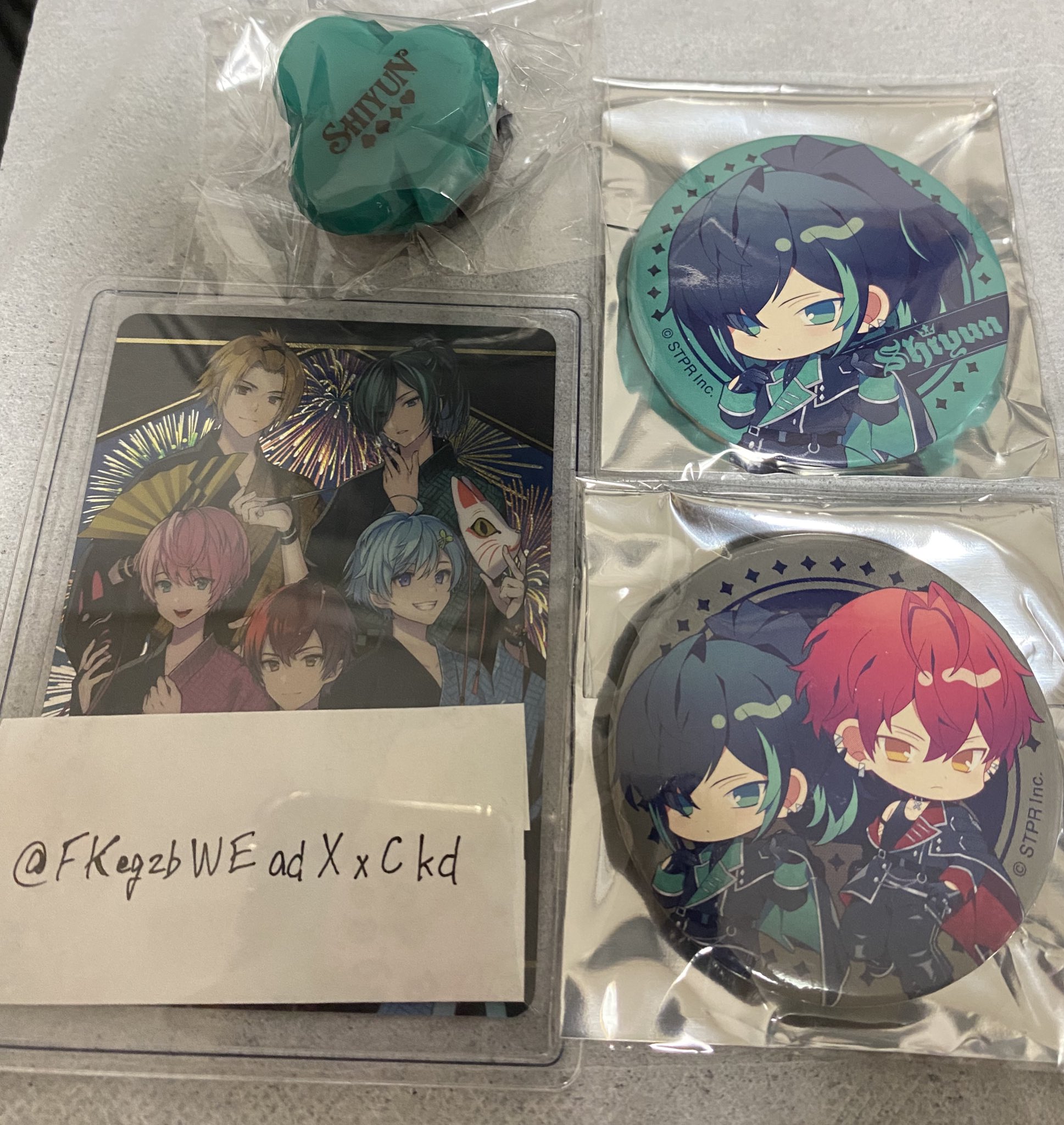 騎士X タケヤキ翔 缶バッジ10個 騎士X ホロチケ 缶バッジ ペア 集合 し