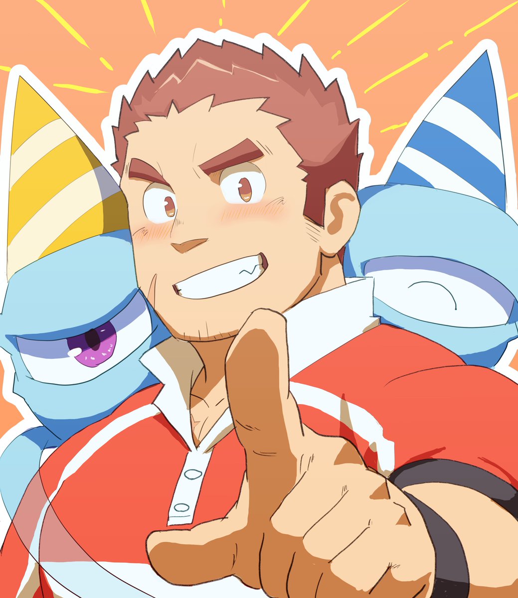 本日誕生日はこの男！
独身歴17年！絶賛恋人募集中！！
魂群グンソウ～～！！！
#放サモ