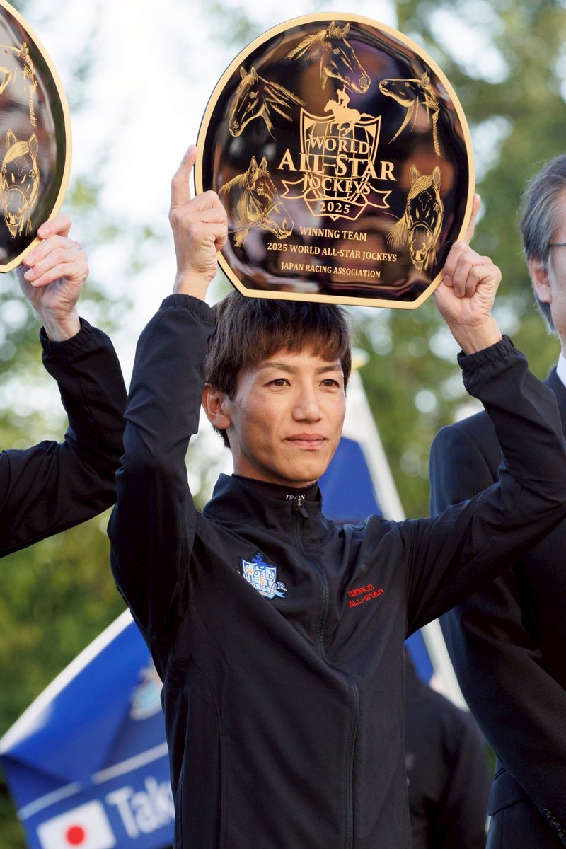 昨日に引き続きワールドオールスタージョッキーズ(WASJ)に参加した本田