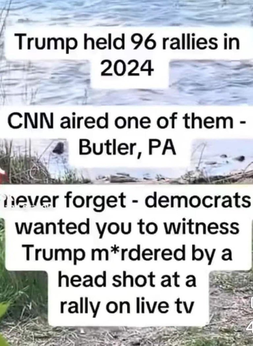 CNN is not just FAKE NEWS, they are also sadistic. 

CNN knowingly and purposefully subjected every American including children to witness the murder of a POTUS on live TV. 

CNN airing this was no accident. It is evil.