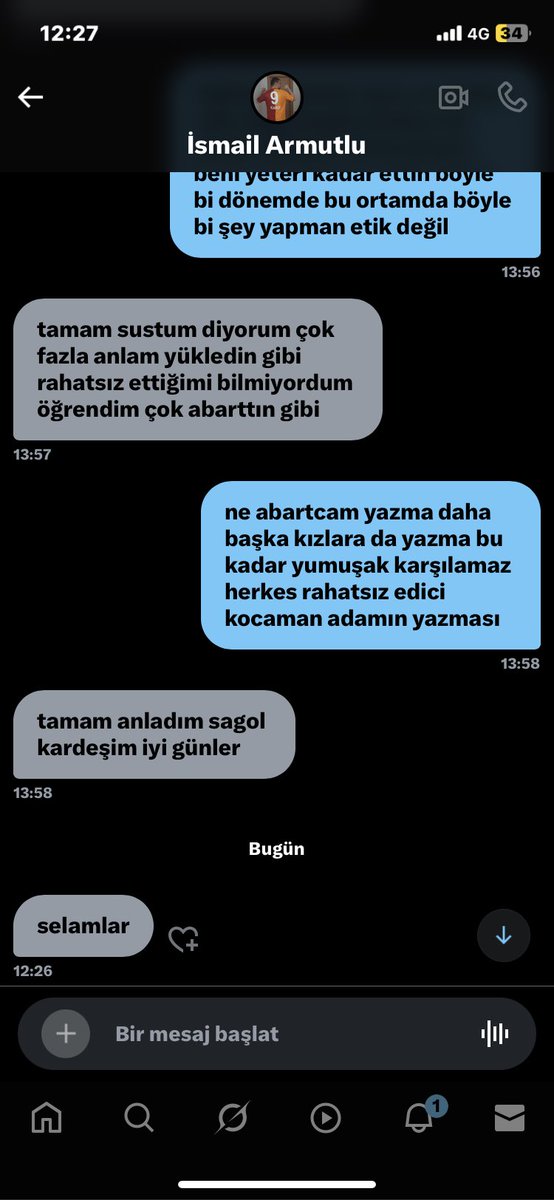 kocaman adam yazan kişi arkadaşlar ben şahsen ortalık bu kadar kötüyken tanımadığım büyük bir adamla sohbet etmek istemiyorum ve ona bunu dile getirdim ama artık rahatsız edici düzeyde yazıyor tam taciz diyemem ama rahatsız edici ismi açık zaten.
#yks2025 #ösym #yks25