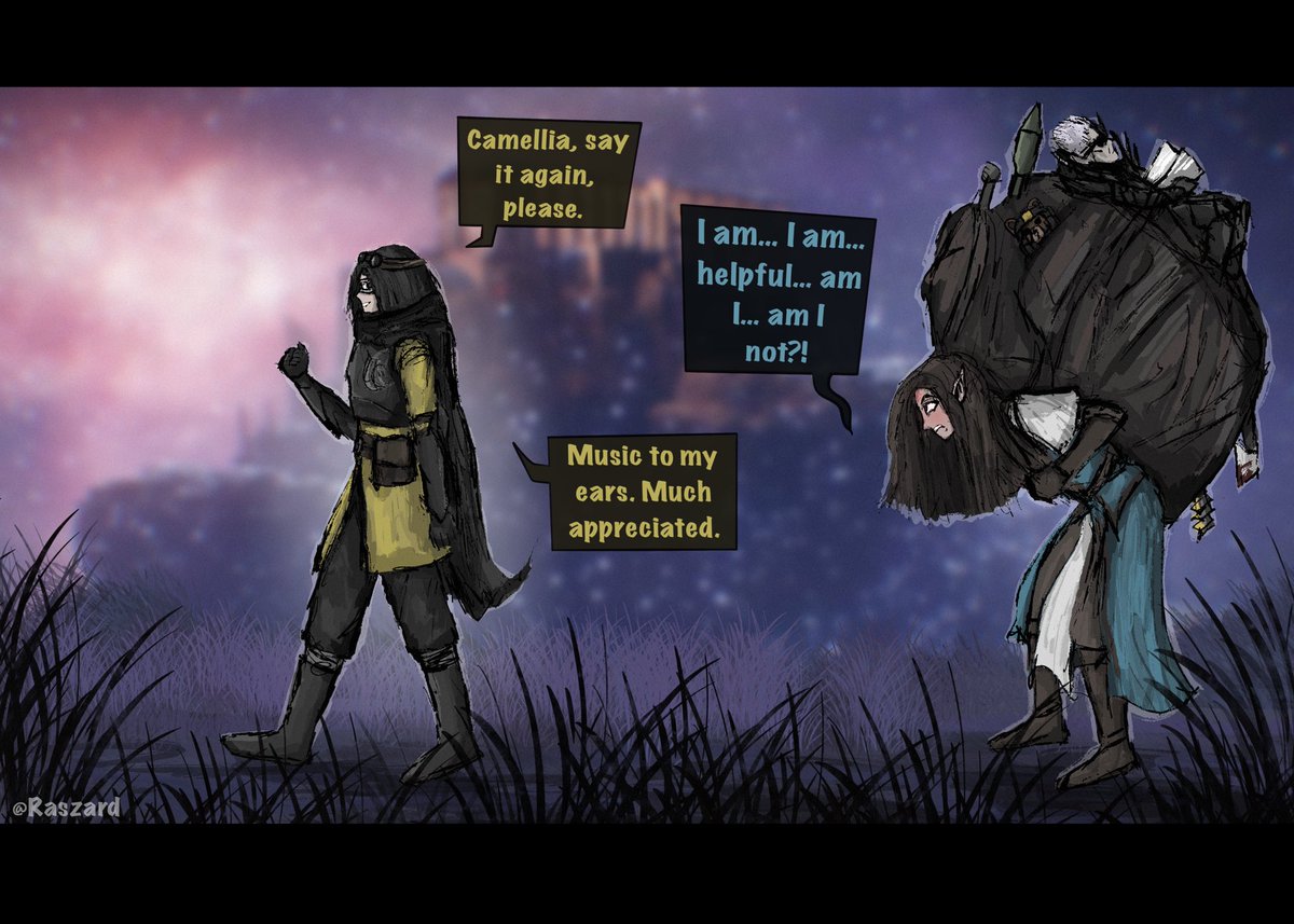 raszard's tweet image. Camellia is very helpful

#pathfinder #pathfinderwotr #wotr #pathfinderwrathoftherighteous #wrath_of_art #Camellia #Regill