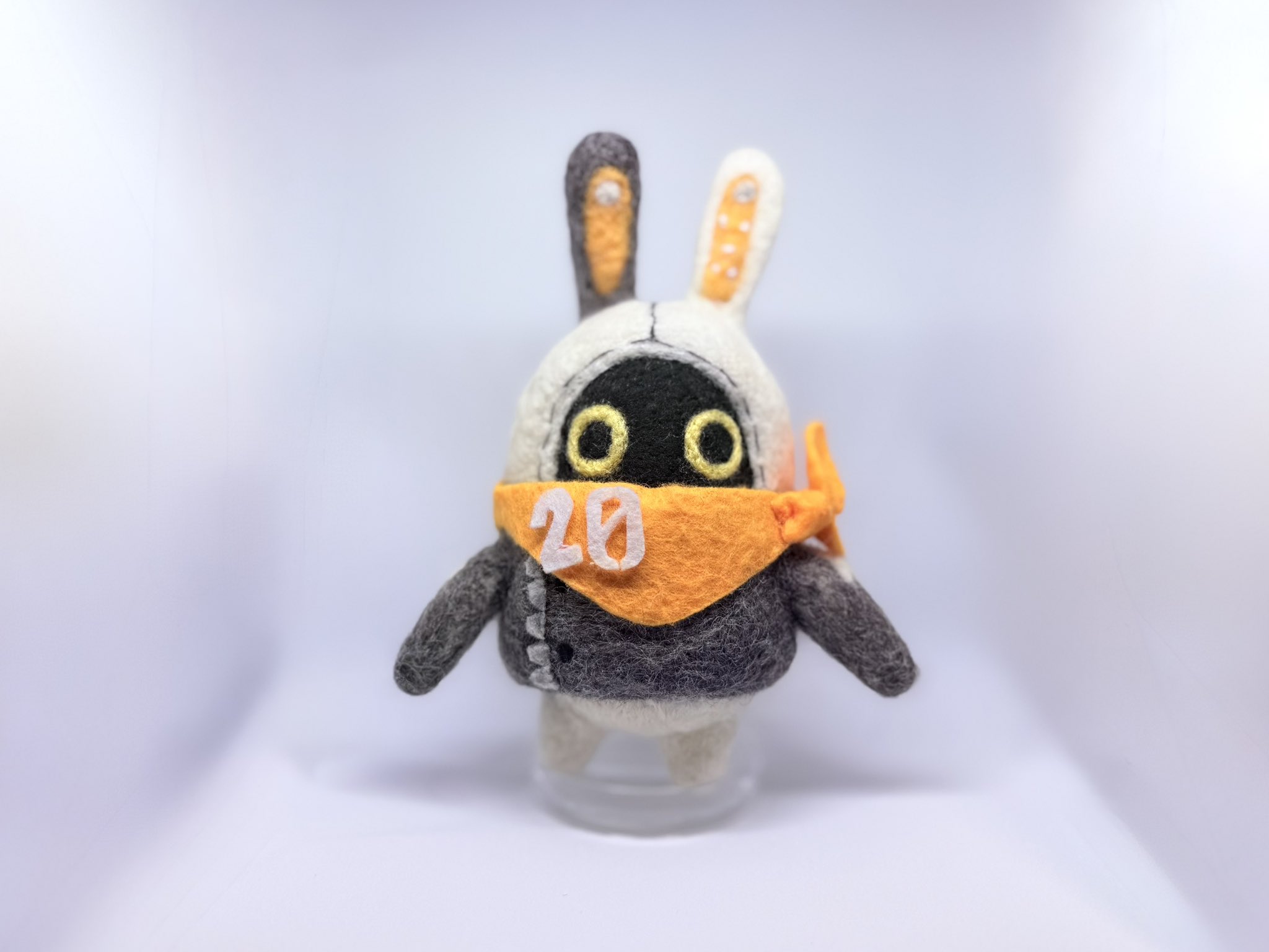羊毛フェルト パピヨン 日光浴 蛙 温泉 蜜蜂 専用 かえぴ on X: 