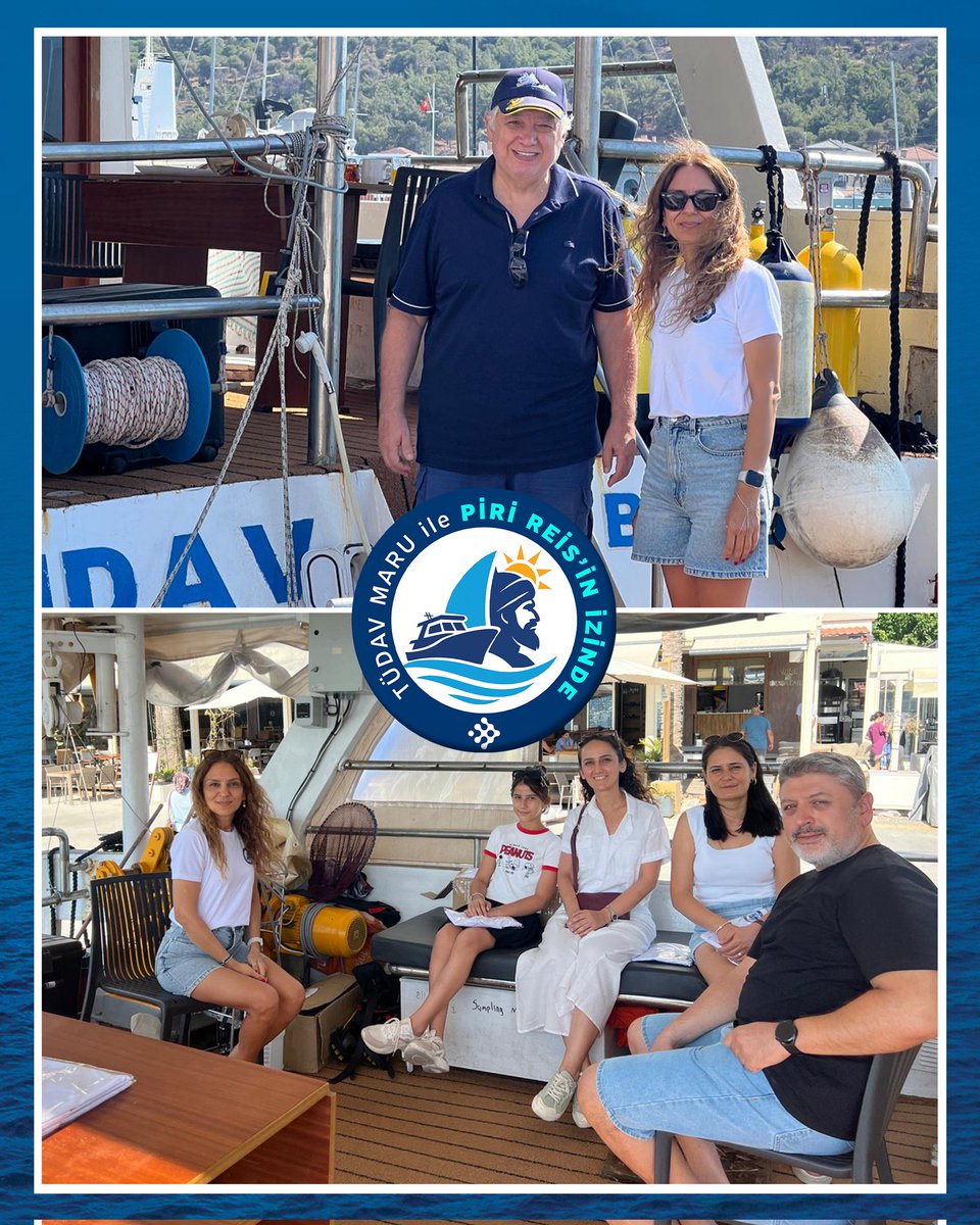 🚢🌊 TÜDAV MARU Çeşme’deydi!

Denizlerimizin izini sürmek için Piri Reis’in izinde çıktığımız yolculuğun son durağı Çeşme oldu. 🧭✨
Gün boyunca gemimizi ziyaret eden çocuklar, gençler ve deniz dostlarıyla birlikte deniz biliminin büyüleyici dünyasını tanıdık; deniz canlılarını