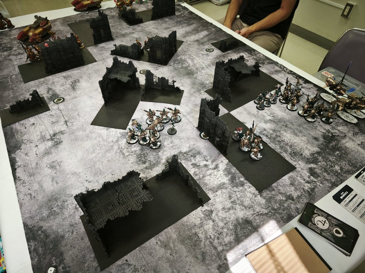 #ウォーハンマー
#アラタク
アラタク8月号に参加させていただきました
カストーデス初2000pts戦
今後に活かせる経験になったと思います