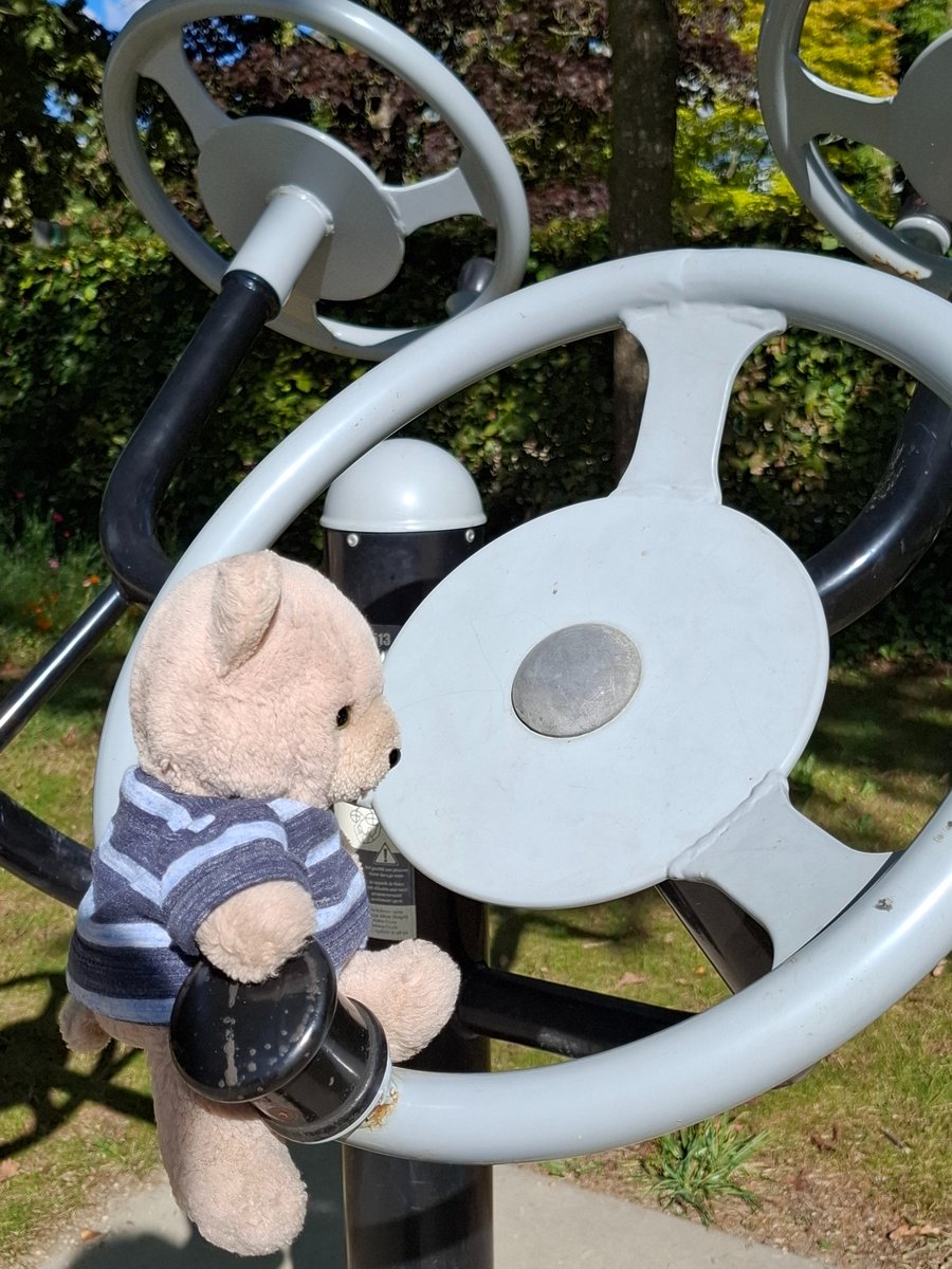 boeleke_op_reis's tweet image. Off to a birthday party this afternoon, therefore some morning walking. There are fitness machines in Schelle park.#walkingisfun