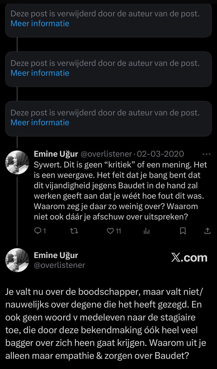 Emine Uğur (@overlistener) on Twitter photo <a href="/KimBoon94/">Kim Boon</a> Toen <a href="/SanderSchimmelp/">Sander Schimmelpenninck</a> de seksuele intimidaties van Baudet beschreef, waren jij en Eva anders woedend op Sander en namen jullie Baudet in bescherming. Sander trok zijn mond open, maar jullie gingen de dader beschermen en toonden nul medeleven richting het slachtoffer, remember? <a href="/KimBoon94/">Kim Boon</a> Toen <a href="/SanderSchimmelp/">Sander Schimmelpenninck</a> de seksuele intimidaties van Baudet beschreef, waren jij en Eva anders woedend op Sander en namen jullie Baudet in bescherming. Sander trok zijn mond open, maar jullie gingen de dader beschermen en toonden nul medeleven richting het slachtoffer, remember?