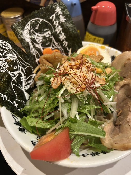 青春ブタ野郎ラーメンコラボ行ってきました 