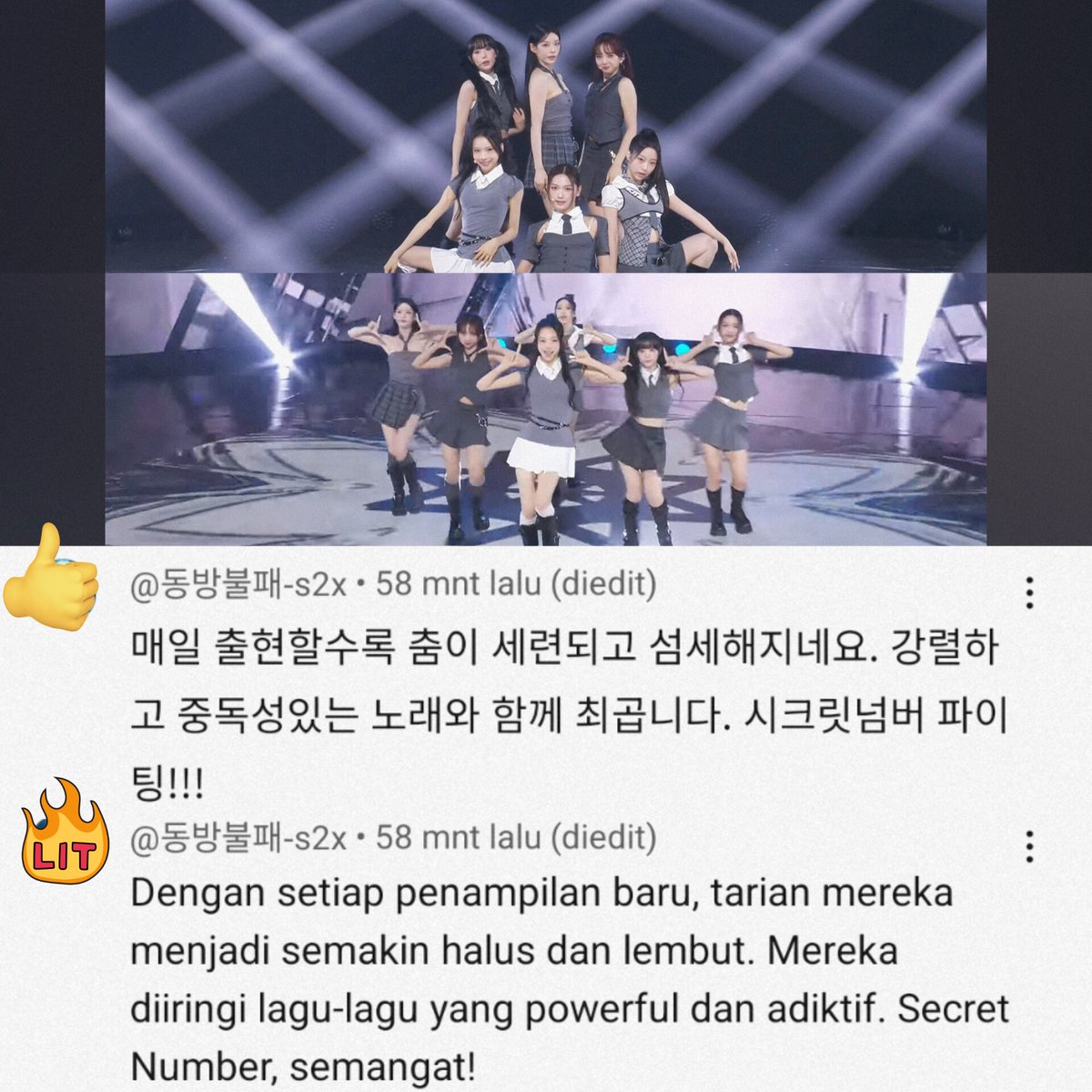 FakboyNumber's tweet photo. Ayo raup terus fans lokalnya ya @5ecretNumber 
Gimana ga banyak yang kecantol outfit dan lagunya yang sekarang kekinian 😂 https://t.co/ws2QtSKWYj