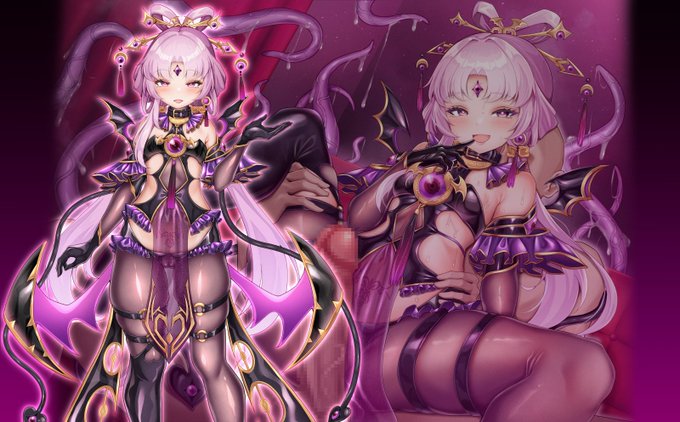 【NSFW/R-18】
崩壊スターレイルの符玄さんのエロ悪堕ちイメージの絵です。
未来もうどうしようもないわ、となった末に媚媚ご奉仕して欲しいなと思いながら描きました。 