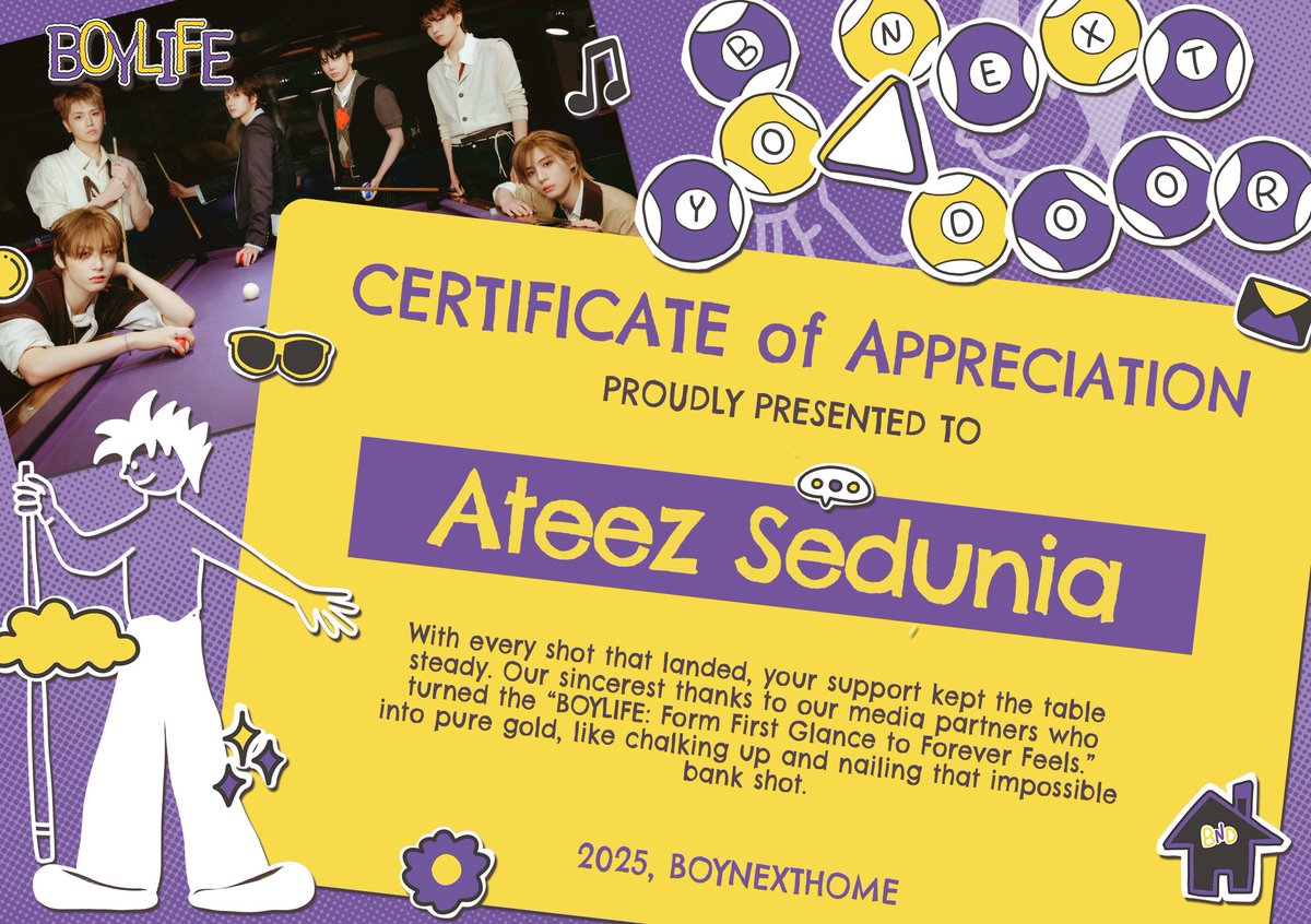ATEEZ SEDUNIA. (@we8ateez) on Twitter photo Weโre so glad <a href="/BOYNEXTHOME/">BOYNEXTHOME</a> invited us to be part of their project. Letโs make sure we work together again in the future! Weโre so glad <a href="/BOYNEXTHOME/">BOYNEXTHOME</a> invited us to be part of their project. Letโs make sure we work together again in the future!