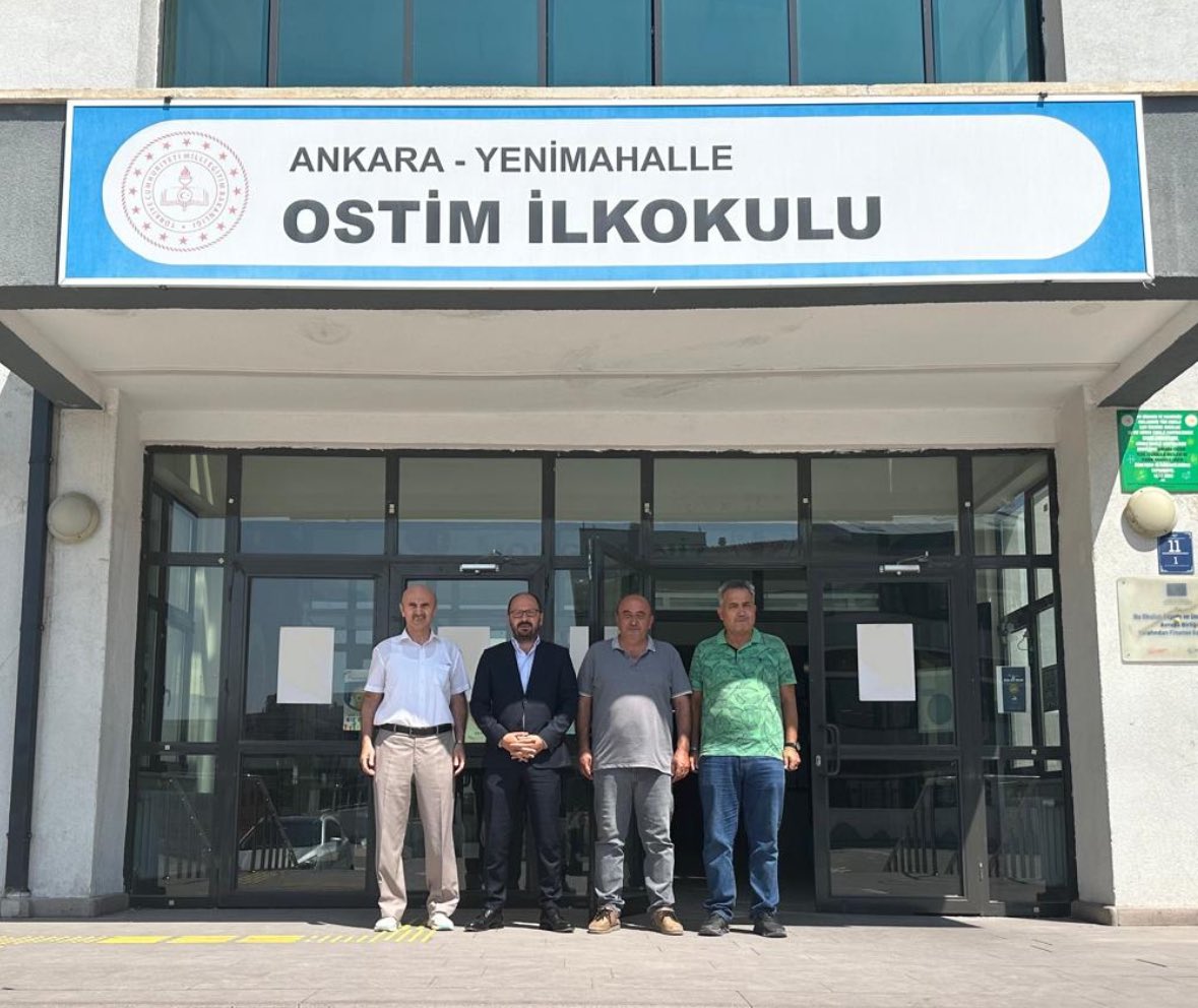 Kadir GÜNEŞ (@ebs_yenimahalle) on Twitter photo EBS Yenimahalle İlçe Bşk. Kadir Güneş ve yönetim kurulu üyeleri, sendikal faaliyetler kapsamında Ostim İlkokulu ’nu ziyaret etti.
Bşk. Güneş,nazik ev sahiplikleri için okul yönetimine teşekkür ederek,Eğitim çalışanlarımızın yanında olmaya,onların sesi olmaya devam edeceğiz, dedi. EBS Yenimahalle İlçe Bşk. Kadir Güneş ve yönetim kurulu üyeleri, sendikal faaliyetler kapsamında Ostim İlkokulu ’nu ziyaret etti.
Bşk. Güneş,nazik ev sahiplikleri için okul yönetimine teşekkür ederek,Eğitim çalışanlarımızın yanında olmaya,onların sesi olmaya devam edeceğiz, dedi.