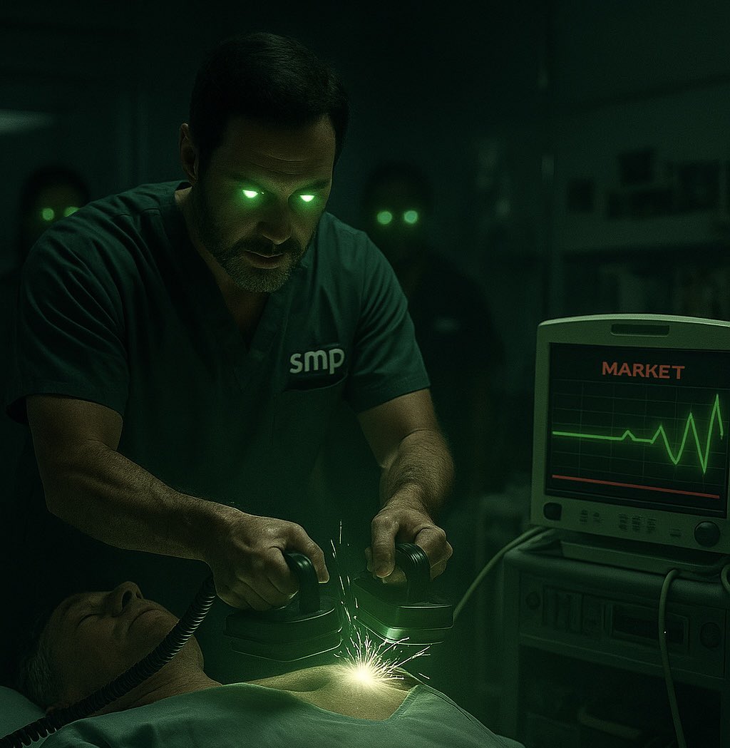 You think $SMP on life support? 
Nah
We are the defibrillator

Proliferation never dies 👊